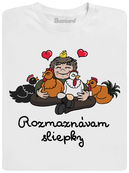 Rozmaznávam sliepky detské tričko White