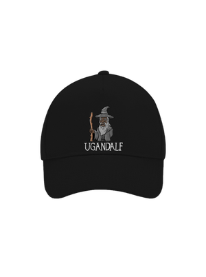 Ugandalf šiltovka baseballka Black
