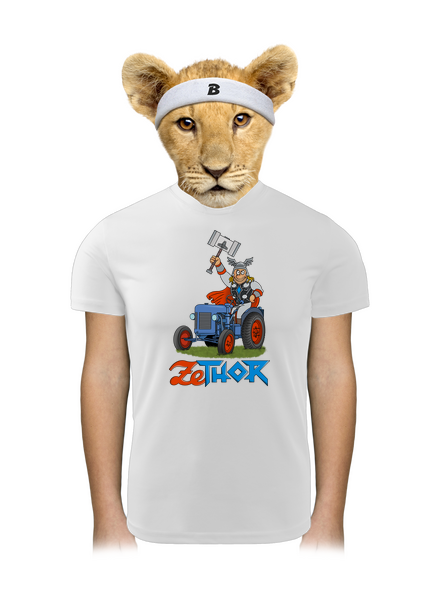ZeThor detské športové tričko White
