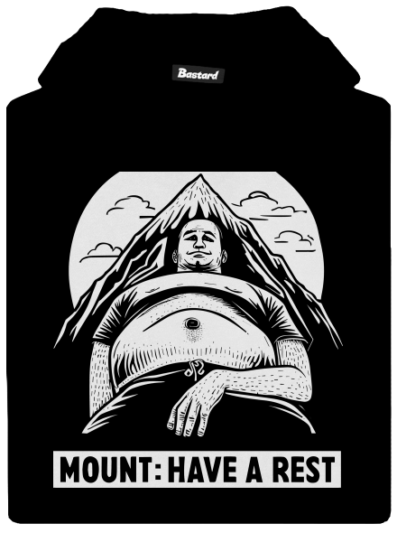 Mount have a rest detská mikina klokanka Black