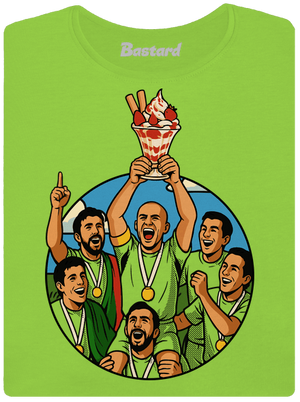 Pohár dámske tričko Apple Green