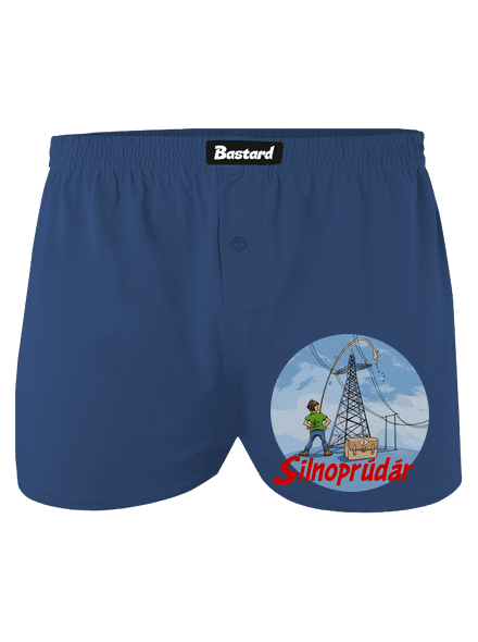 Silnoprúdár pánske trenky Blue