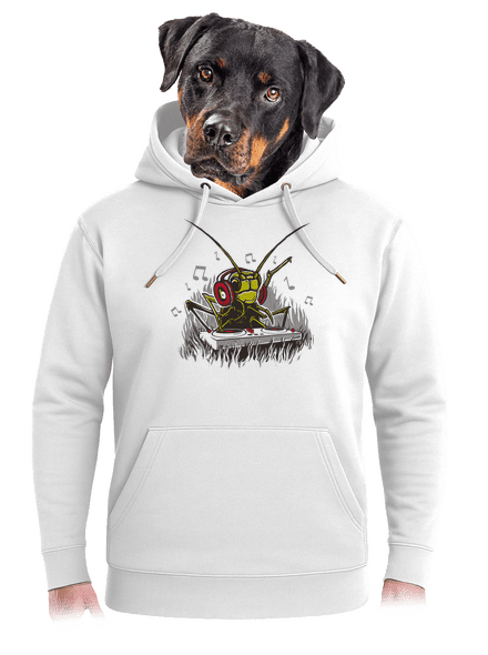 DJ Cvrček unisex mikina premium Snowwhite