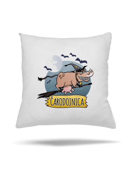 Čarodojnica vankúš White