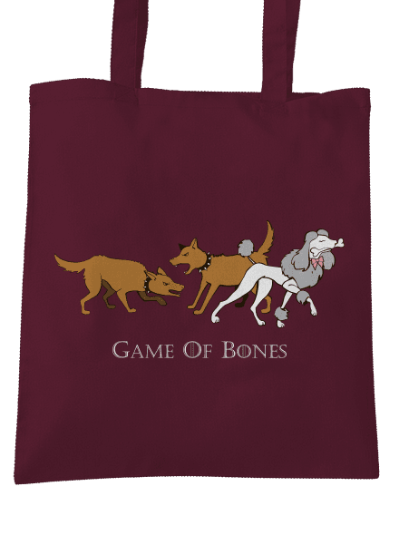 Game of Bones taška Burgundy