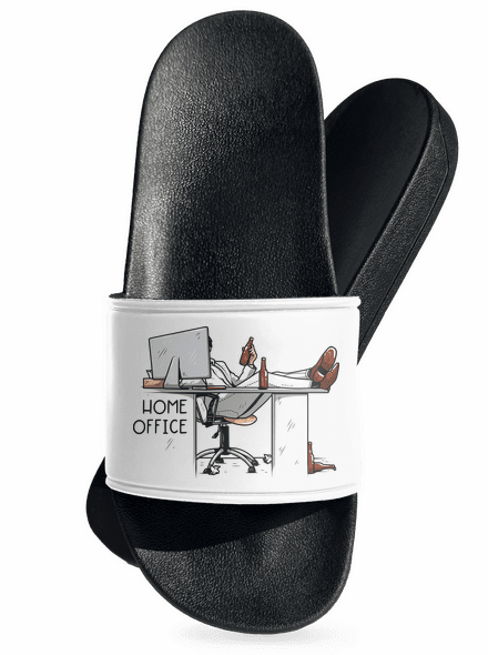 Home Office šľapky White