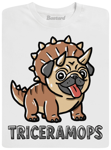 Triceramops detské tričko White