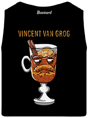 Vincent van Grog pánske tielko Black