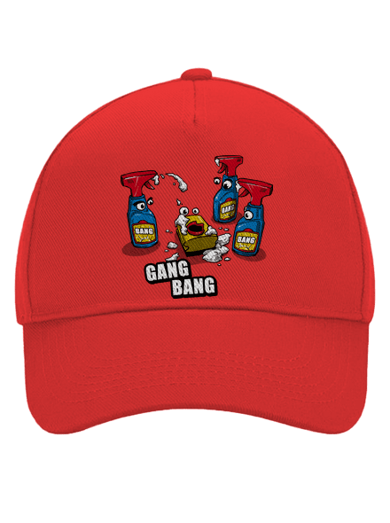 Gang Bang šiltovka baseballka Classic Red