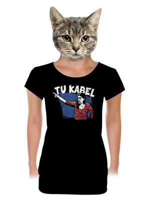 dámske tričko s lemom