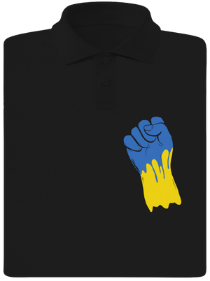 Ukrajina - Ruka pánska polokošeľa Black