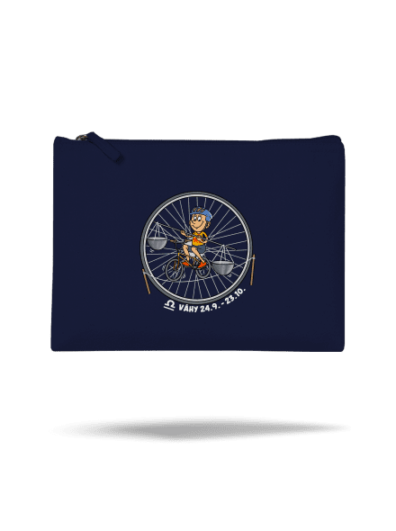 Cyklistický horoskop: Váhy taštička French Navy