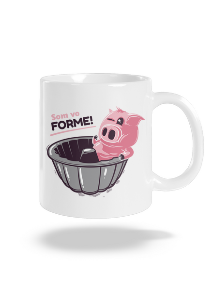 Vo forme klasický hrnček White