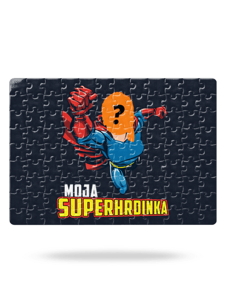 Moja superhrdinka puzzle White