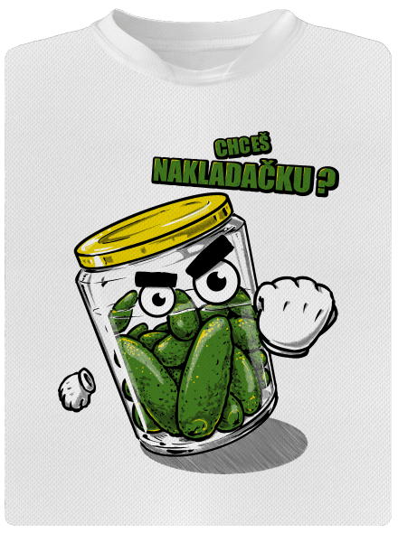 Nakladačka detské športové tričko White