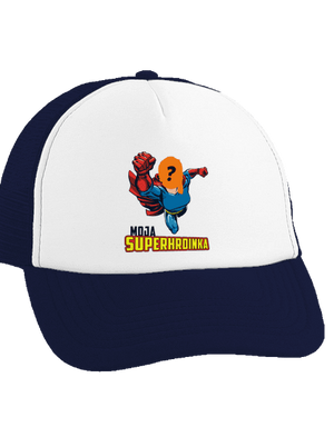 Moja superhrdinka šiltovka truckerka French Navy cap