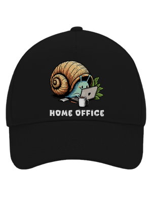 Slimákov home office šiltovka baseballka Black