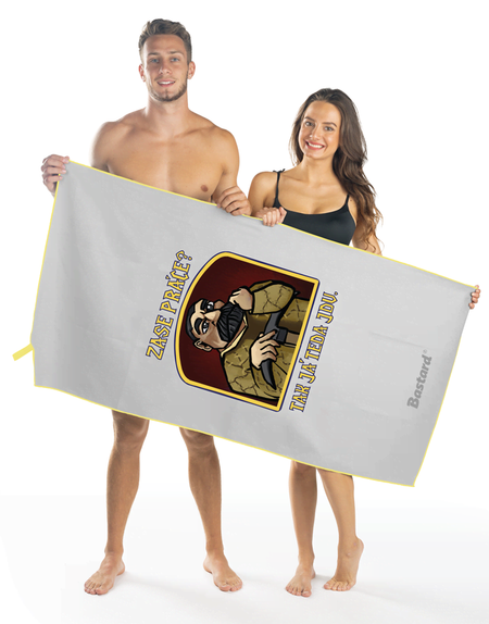 Zase práce? rýchloschnúca osuška