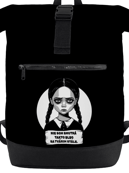 Nie som smutná batoh Black