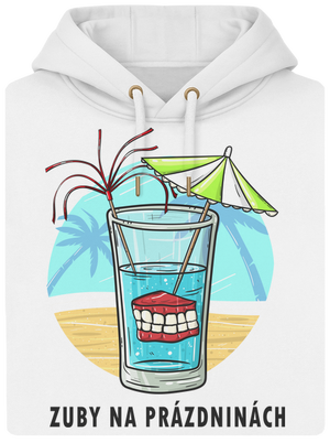 Zuby na prázdninách unisex mikina premium Snowwhite