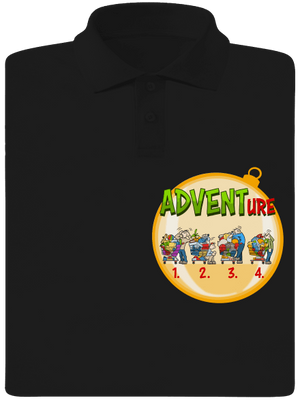 Adventure pánska polokošeľa Black