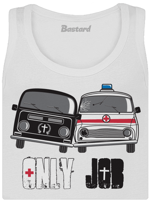 Konkurencia dámske tielko klasické White