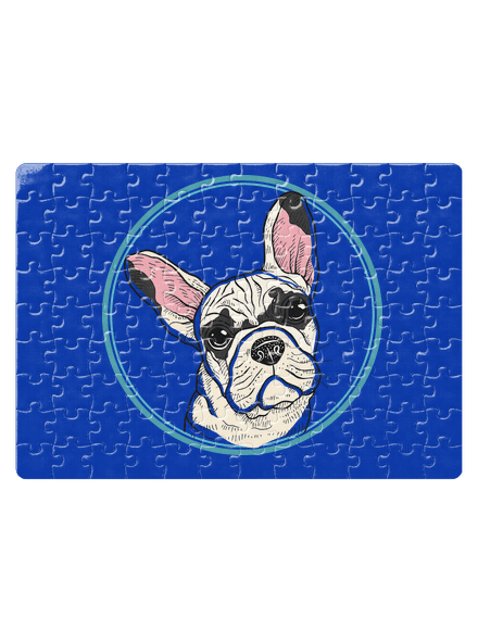 Buldoček puzzle White