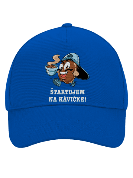 Štartujem na kávičke šiltovka baseballka Bright Royal