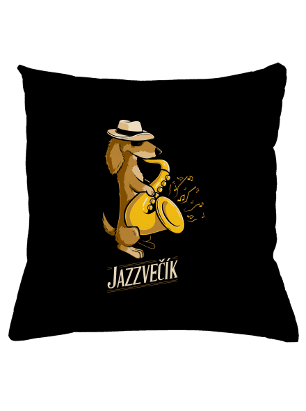 Jazzvečík vankúš Black