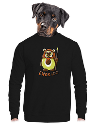 unisex mikina bez kapucne