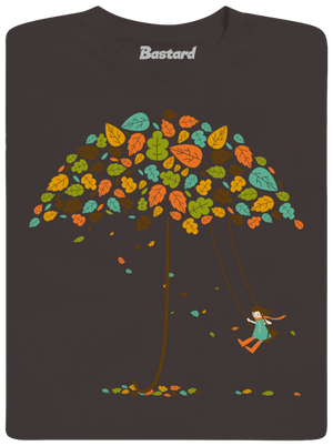 Radosť z jesene pánske dlhý rukáv Bear Brown