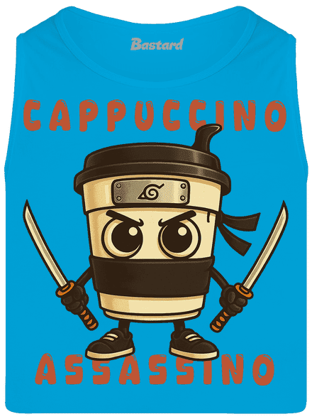 Cappuccino Assasino – Italian Brainrot pánske tielko Atoll