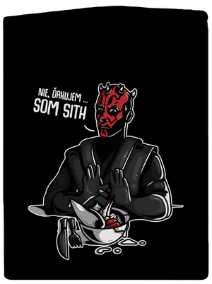 Som sith dámska mikina na zips Black