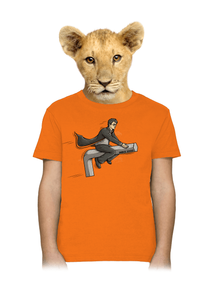 Harry na inbuse detské tričko Orange