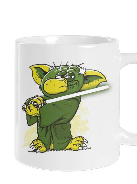 Yoda v rákosí klasický hrnček White