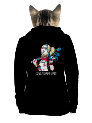 dámska mikina na zips