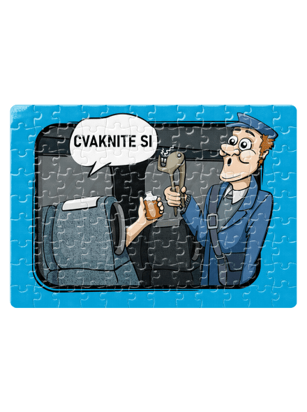 Cvaknite si puzzle White
