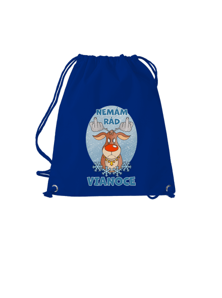Nemám rád Vianoce vak Royal Blue Mal