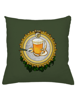 Pivný horoskop: Rak vankúš Olive Green