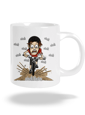 Cinklista veľký hrnček White