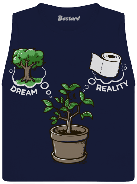 Dreams dámske tielko voľné Navy