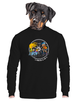 Cyklistický horoskop: Rak unisex mikina bez kapucne Black