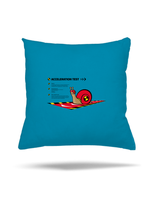 Snail test vankúš Blue Turquoise