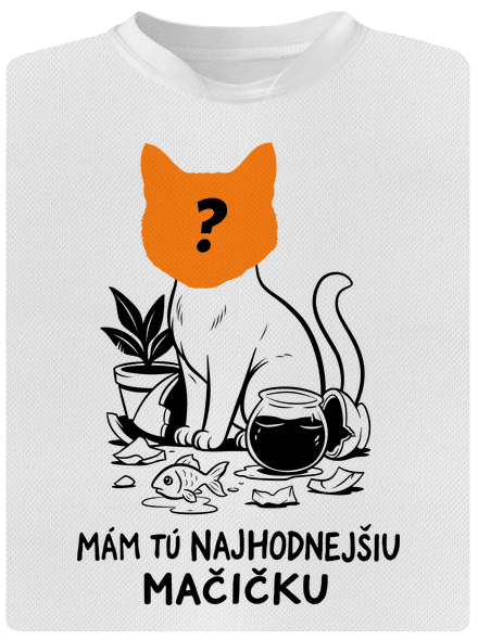 Mám najhodnejšiu mačičku detské športové tričko White