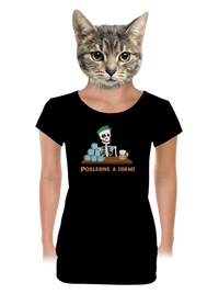 dámske tričko s lemom