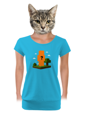 dámske tričko s lemom