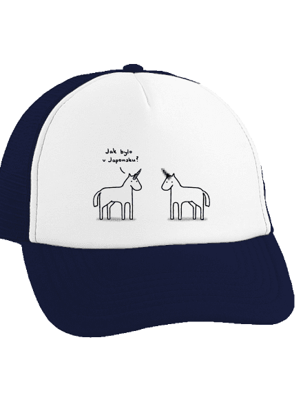 Pornorožec šiltovka truckerka French Navy cap