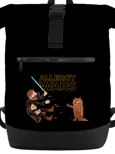 Allergy Wars batoh Black