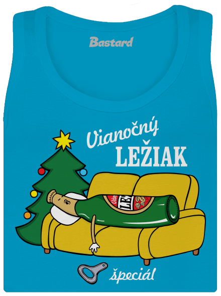 Vianočný ležiak dámske tielko klasické Blue Atol