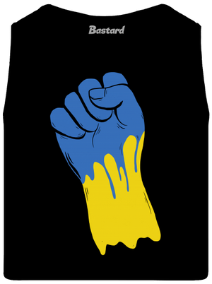 Ukrajina - Ruka pánske tielko Black